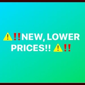 Just lowered the prices on a handful of items! 😊